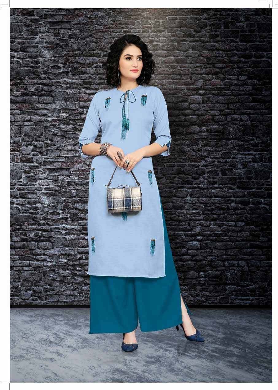 5 Girl Art Riddhs Button Handwork Wholesale Kurti 5 Girl Art Riddhs Button Handwork Wholesale Kurti